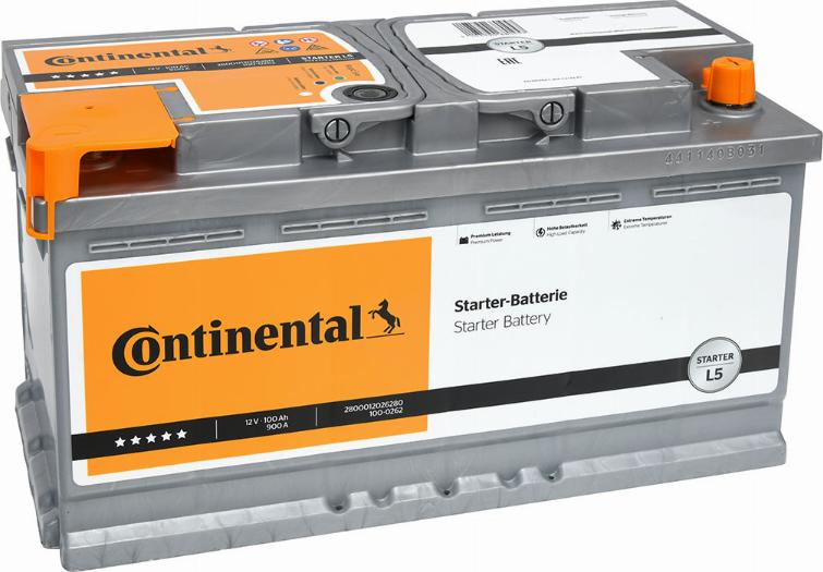 Continental 2800012026280 - Starterbatterie alexcarstop-ersatzteile.com