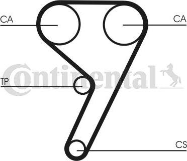 Contitech CT881WP5 - Wasserpumpe + Zahnriemensatz alexcarstop-ersatzteile.com