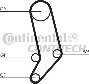 CONTINENTAL CTAM BR CT939 - Zahnriemen alexcarstop-ersatzteile.com