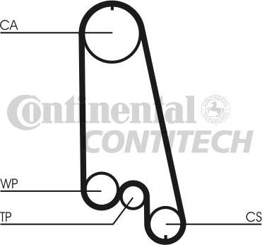 CONTINENTAL CTAM BR CT874K1 - Zahnriemensatz alexcarstop-ersatzteile.com