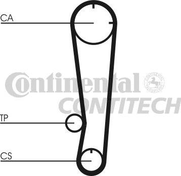 CONTINENTAL CTAM BR CT738 - Zahnriemen alexcarstop-ersatzteile.com