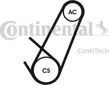 Continental 4PK924 ELAST T1 - Keilrippenriemen alexcarstop-ersatzteile.com