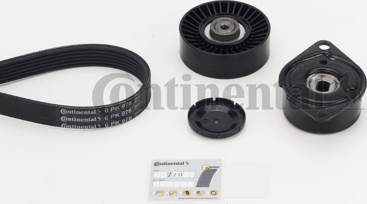 Contitech 6PK976K3 - Keilrippenriemensatz alexcarstop-ersatzteile.com