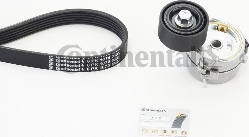 Contitech 6PK1070K5 - Keilrippenriemensatz alexcarstop-ersatzteile.com