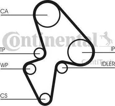 Continental CT906 - Zahnriemen alexcarstop-ersatzteile.com