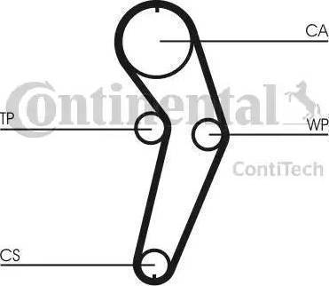 Continental CT988 - Zahnriemen alexcarstop-ersatzteile.com