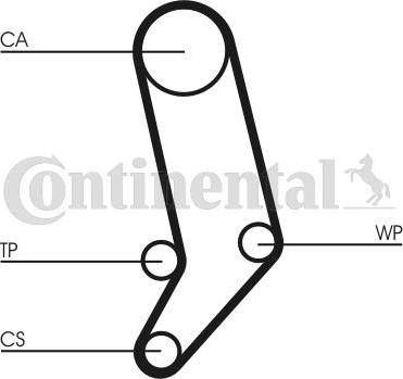 Contitech CT939K4 - Zahnriemensatz alexcarstop-ersatzteile.com