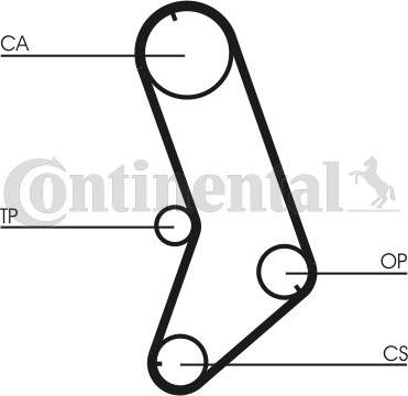 Contitech CT647K1 - Zahnriemensatz alexcarstop-ersatzteile.com