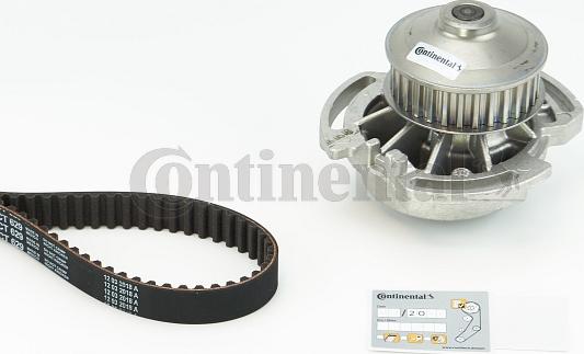 Contitech CT629WP1 - Wasserpumpe + Zahnriemensatz alexcarstop-ersatzteile.com