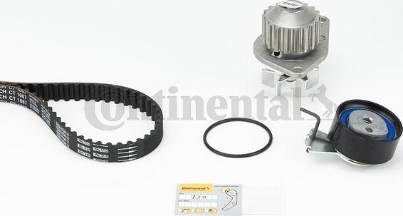 Contitech CT 1067 WP1 - Wasserpumpe + Zahnriemensatz alexcarstop-ersatzteile.com