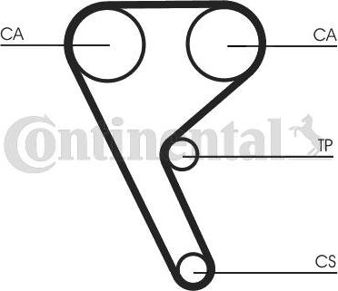 Contitech CT 1157 - Zahnriemen alexcarstop-ersatzteile.com