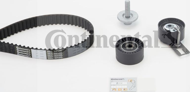 Contitech CT 1162 K5 - Zahnriemensatz alexcarstop-ersatzteile.com