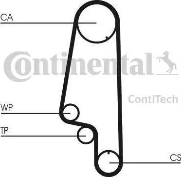 Continental CT845K1 - Zahnriemensatz alexcarstop-ersatzteile.com