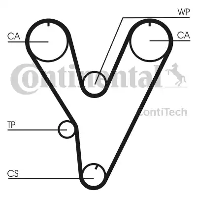 Continental CT805 - Zahnriemen alexcarstop-ersatzteile.com