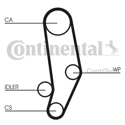 Continental CT704K1 - Zahnriemensatz alexcarstop-ersatzteile.com