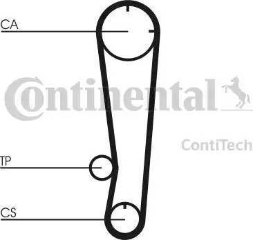 Continental CT738K2 - Zahnriemensatz alexcarstop-ersatzteile.com