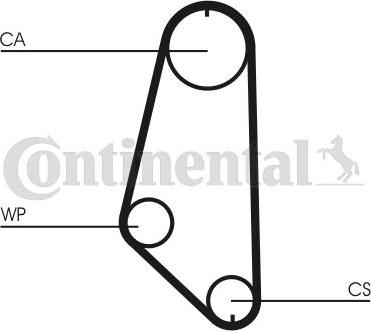 Contitech CT 720 - Zahnriemen alexcarstop-ersatzteile.com