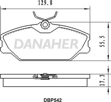 Spidan 31122 - Bremsbelagsatz, Scheibenbremse alexcarstop-ersatzteile.com