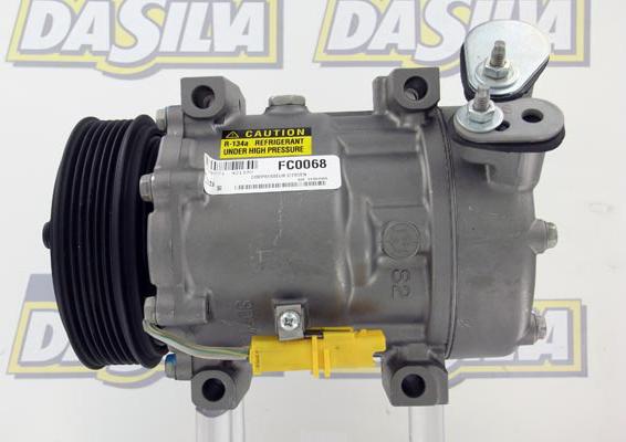 DA SILVA FC0068 - Kompressor, Klimaanlage alexcarstop-ersatzteile.com