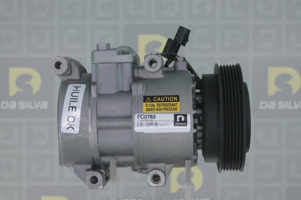 DA SILVA FC0763 - Kompressor, Klimaanlage alexcarstop-ersatzteile.com