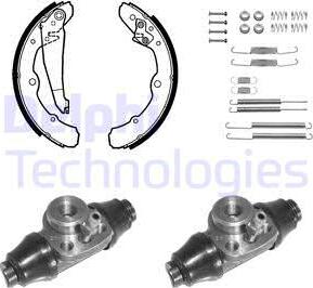 Delphi 883 - Bremsbackensatz alexcarstop-ersatzteile.com