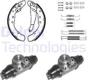 Delphi 878 - Bremsbackensatz alexcarstop-ersatzteile.com