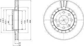 BOSCH 986478327 - Bremsscheibe alexcarstop-ersatzteile.com