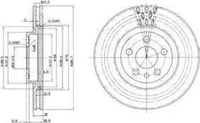 BOSCH 986478812 - Bremsscheibe alexcarstop-ersatzteile.com