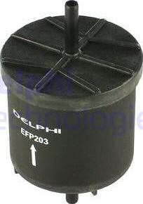 Delphi EFP203 - Kraftstofffilter alexcarstop-ersatzteile.com