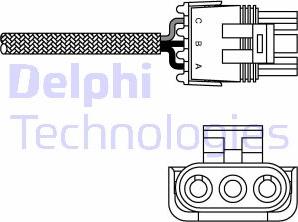 Delphi ES10990-12B1 - Lambdasonde alexcarstop-ersatzteile.com