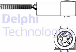 Delphi ES10993-12B1 - Lambdasonde alexcarstop-ersatzteile.com