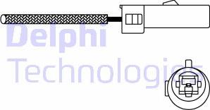 Delphi ES10997-12B1 - Lambdasonde alexcarstop-ersatzteile.com