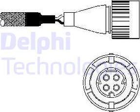 Delphi ES10254 - Lambdasonde alexcarstop-ersatzteile.com