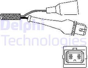 Delphi ES10289 - Lambdasonde alexcarstop-ersatzteile.com