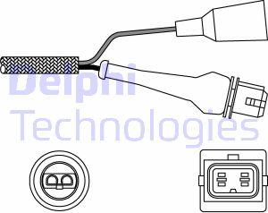 Delphi ES11000-12B1 - Lambdasonde alexcarstop-ersatzteile.com