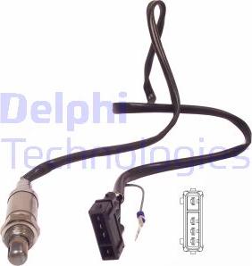 Delphi ES11010-12B1 - Lambdasonde alexcarstop-ersatzteile.com