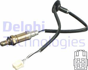 Delphi ES11106-12B1 - Lambdasonde alexcarstop-ersatzteile.com