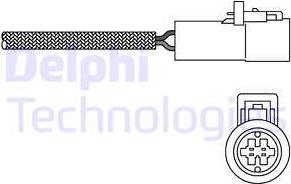 Delphi ES20014 - Lambdasonde alexcarstop-ersatzteile.com