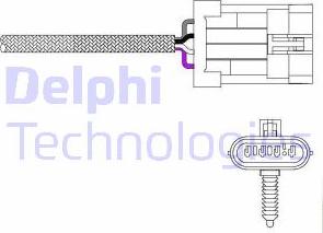 Delphi ES20023-12B1 - Lambdasonde alexcarstop-ersatzteile.com