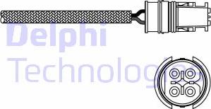 Delphi ES20313-12B1 - Lambdasonde alexcarstop-ersatzteile.com