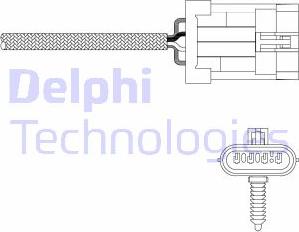 Delphi ES20335-12B1 - Lambdasonde alexcarstop-ersatzteile.com