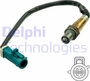 Delphi ES21095-12B1 - Lambdasonde alexcarstop-ersatzteile.com