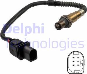 Delphi ES21156-12B1 - Lambdasonde alexcarstop-ersatzteile.com