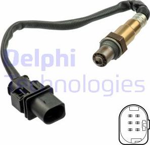 Delphi ES21113-12B1 - Lambdasonde alexcarstop-ersatzteile.com