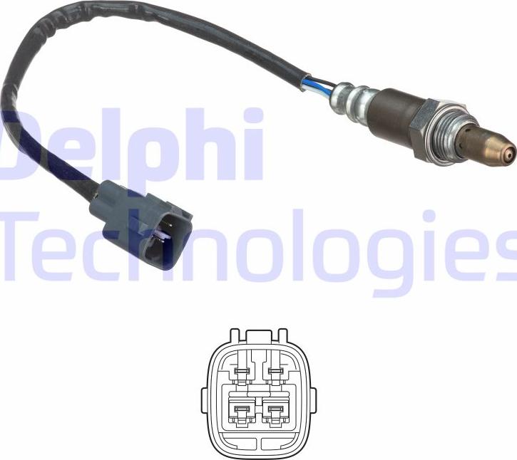 Delphi ES21138-12B1 - Lambdasonde alexcarstop-ersatzteile.com