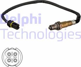 Delphi ES21344-12B1 - Lambdasonde alexcarstop-ersatzteile.com