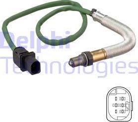 Delphi ES21292-12B1 - Lambdasonde alexcarstop-ersatzteile.com