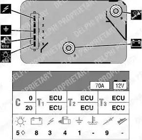 Delphi HDC139 - Steuergerät, Glühzeit alexcarstop-ersatzteile.com