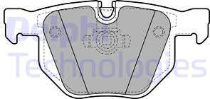 Delphi LP1927 - Bremsbelagsatz, Scheibenbremse alexcarstop-ersatzteile.com