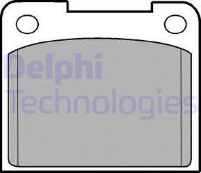 Delphi LP15 - Bremsbelagsatz, Scheibenbremse alexcarstop-ersatzteile.com